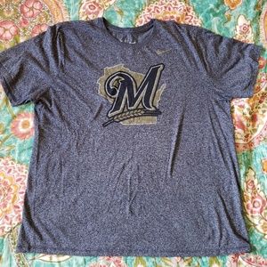 Brewer's Nike tshirt size XXL